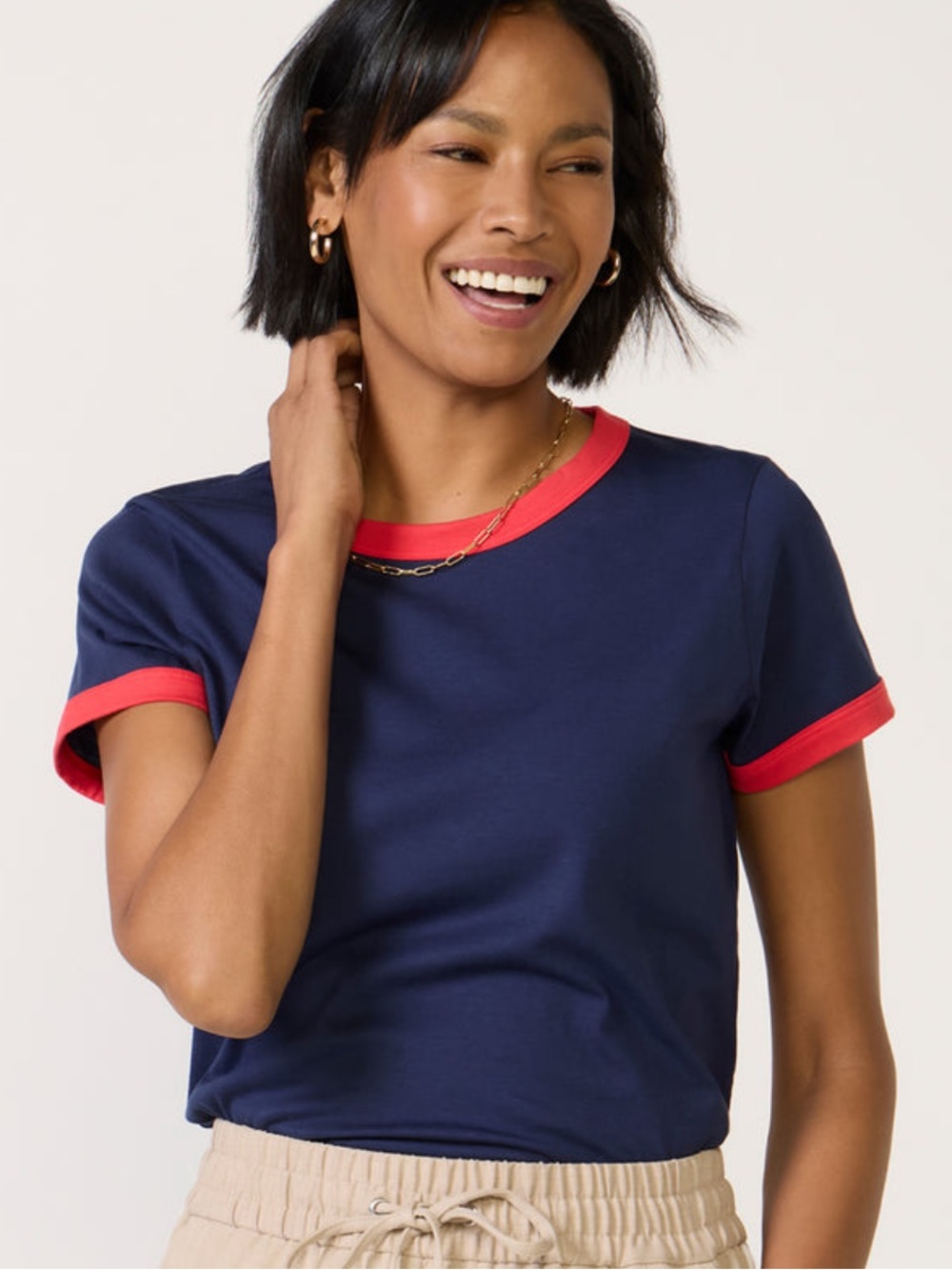 Evereve Ringer Tee